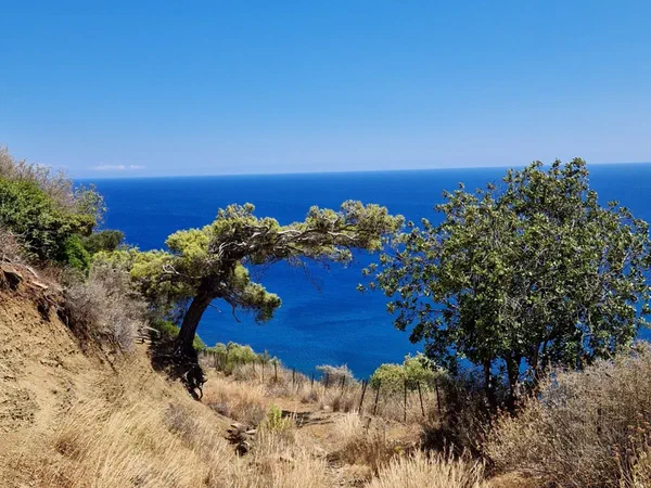 View of the sea at Selitsa beach